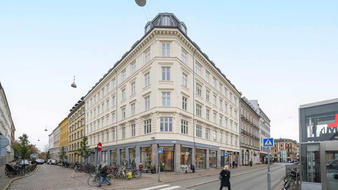 Facade tilhørende Frederiksborggade 22, kælder, LM 3-6-23, 1360 København K | Billede til print