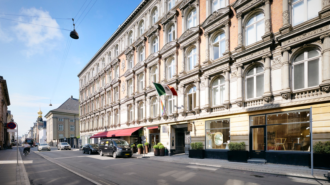 Facaden til boligen på Bredgade 65, 5.tv., 1260 København K | Billede til print