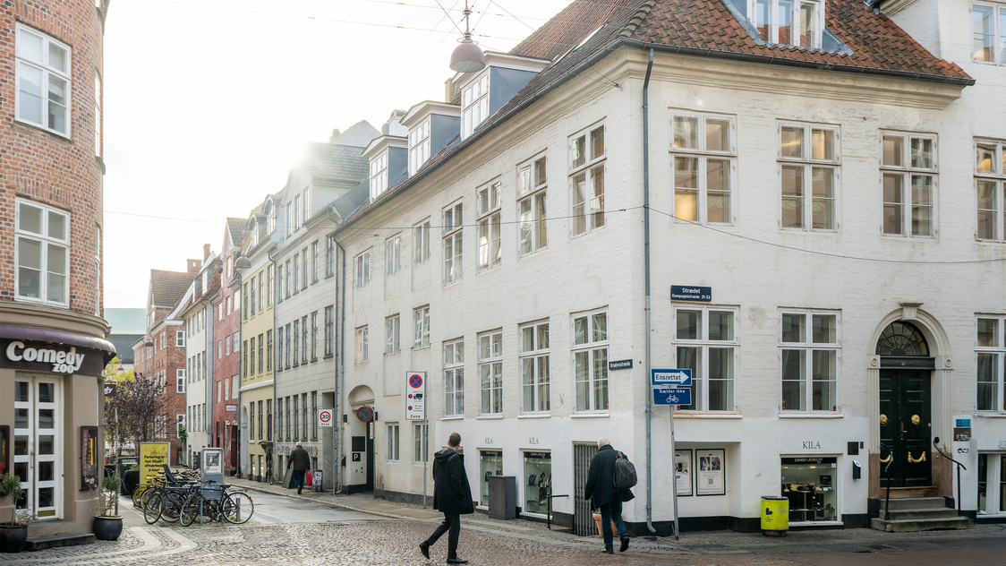 Facade til kontor på Knabrostræde 20, 3. sal, 1210 København K | Billede til print