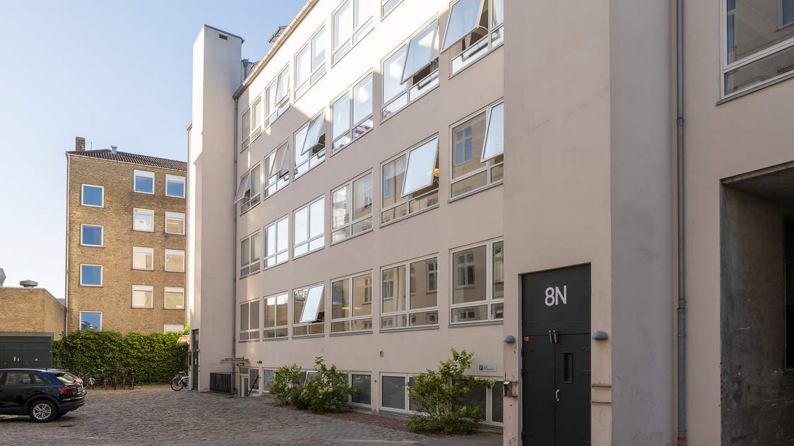 Facade til kontor på Kigkurren 8M, parterre, 2300 København S | Billede til print