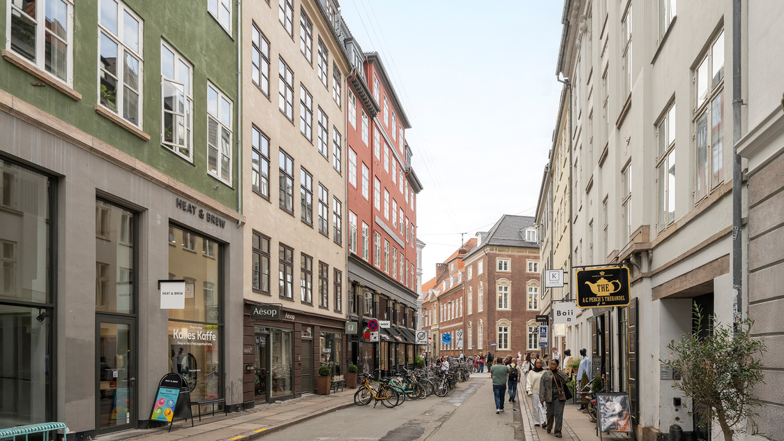 Gaden til kontor på Kronprinsensgade 4, 2. sal, 1114 København K | Billede til print