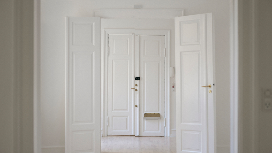 Indgang til bolig på Fredericiagade 15A, 1. th., 1310 København K | Billede til print