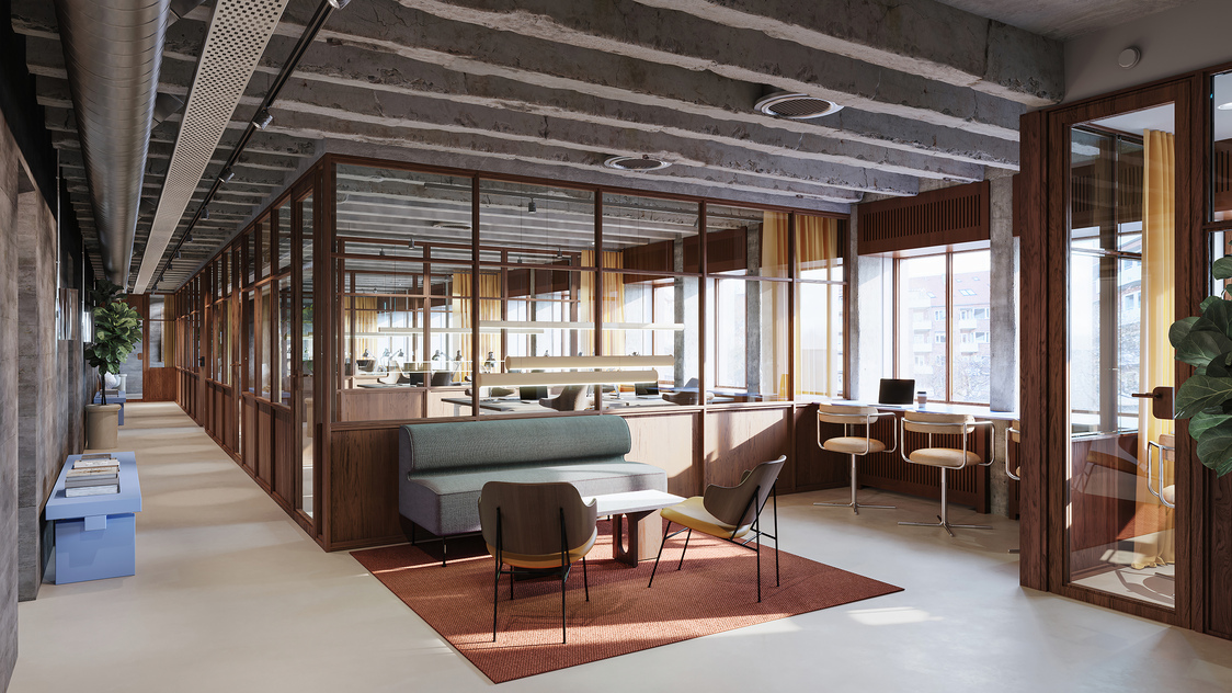 Loungeområde på Østerbrogade 125, 2 medarbejdere, 2100 København Ø* | Billede til print