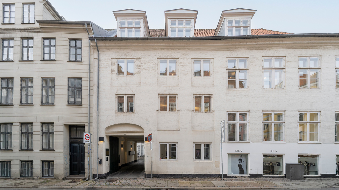Facade til kontor på Knabrostræde 20, 4. & 5. sal, 1210 København K | Billede til print