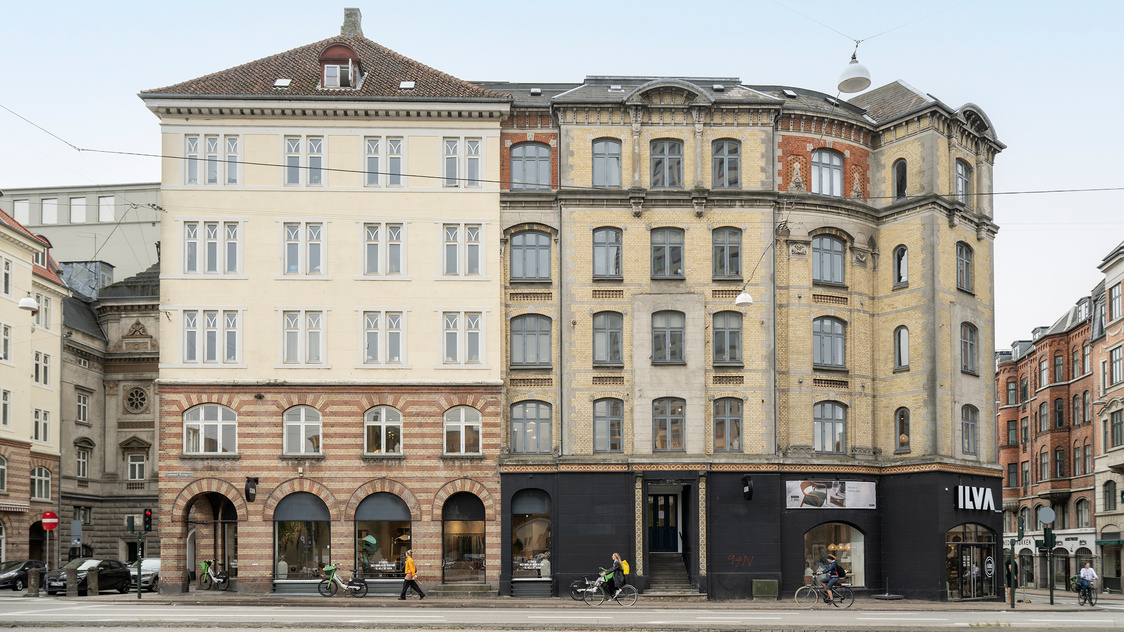 Facade til bolig på Gammel Kongevej 29A, 2. sal, 1610 København V | Billede til print