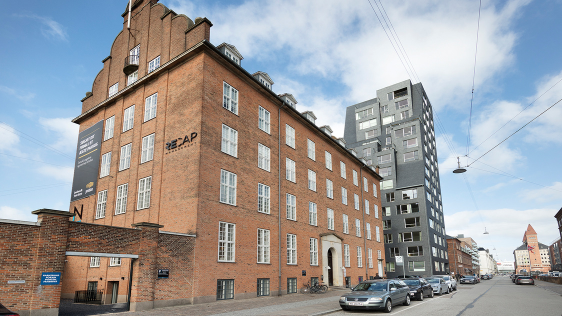 Ejendommen til kontoret på Dampfærgevej 3, parterre, 2100 København Ø | Billede til print