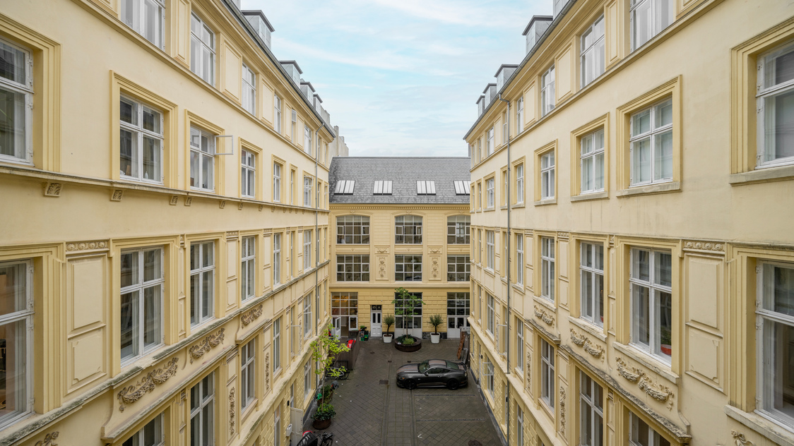 Facade til kontor på Bredgade 65A, 2. sal, 1260 København K | Billede til print