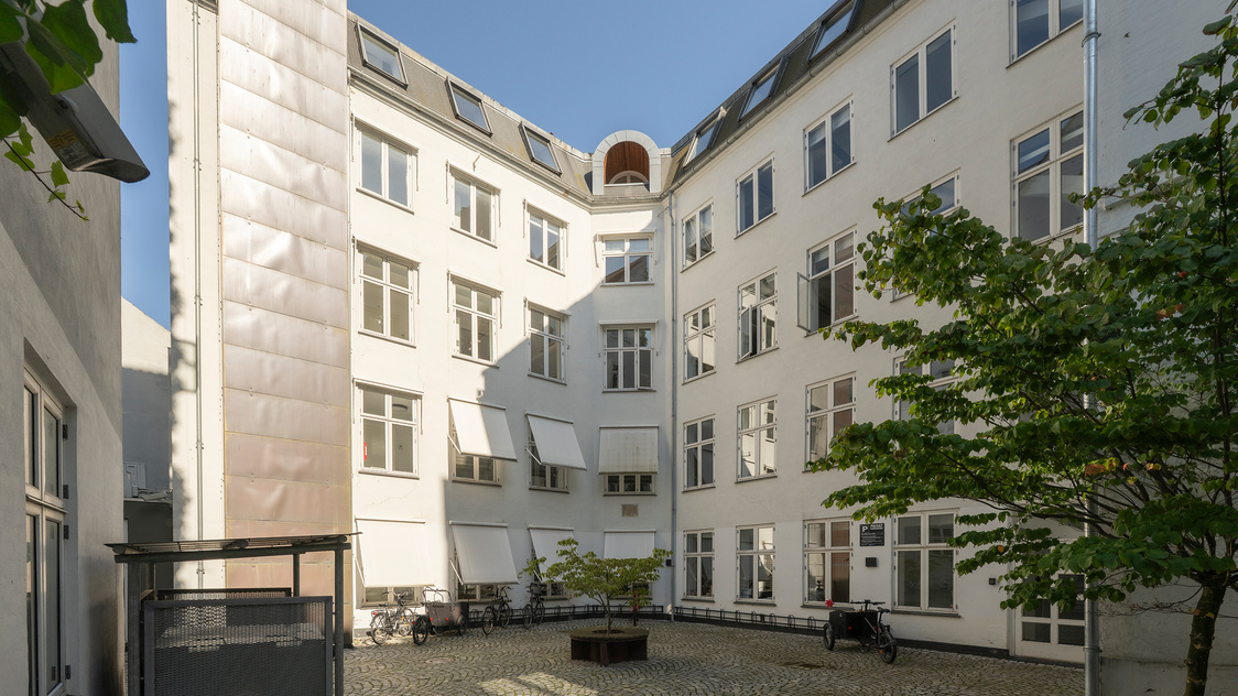 Facade til kontor på Bredgade 34E, 1. sal, 1260 København K | Billede til print