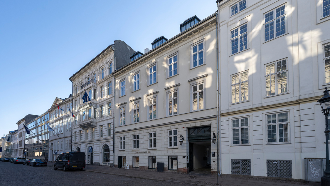 Facade til bolig på Amaliegade 4B, 2. sal, 1256 København K | Billede til print