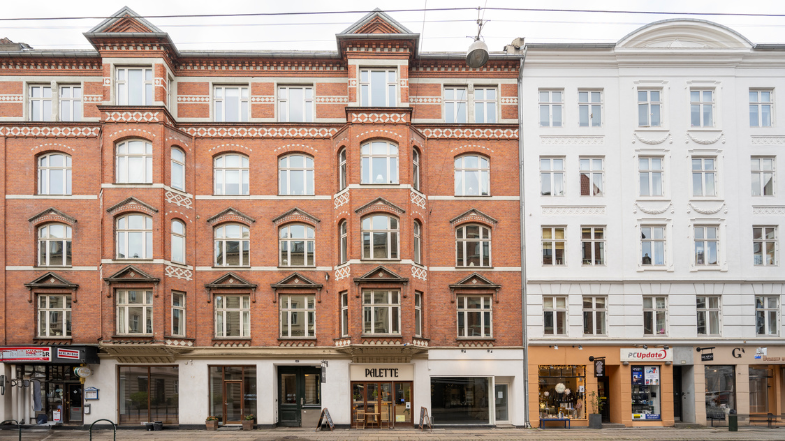 Facade - Gammel Kongevej 147, st. th., butik 2 | Billede til print