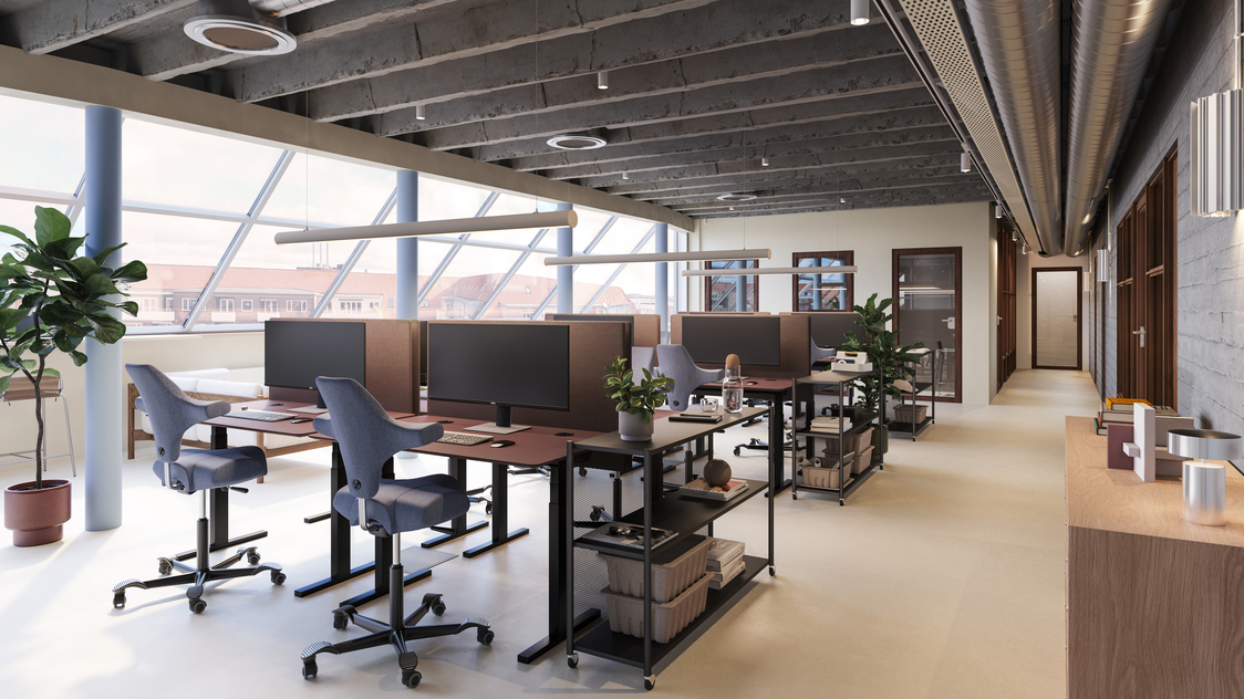 Kontorpladser til kontor på Østerbrogade 125, 2100 København Ø | Billede til print