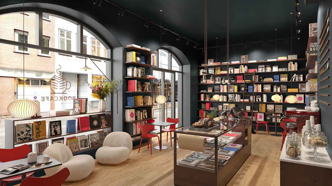 Facade til butik på Løngangstræde 20, st. th., 1468 København K | Billede til print