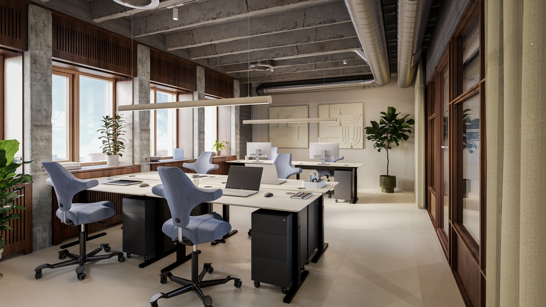 Kontorpladser til kontor på Østerbrogade 125, 2100 København Ø | Billede til print