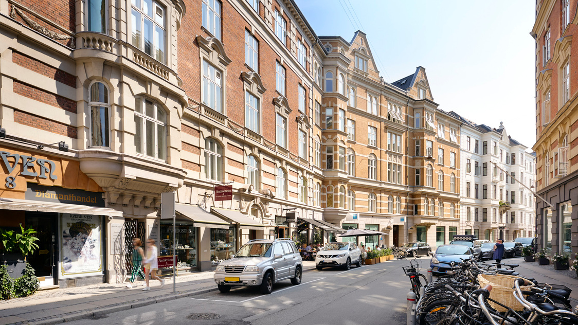 Facade - Palægade 6, 3. tv. | Billede til print