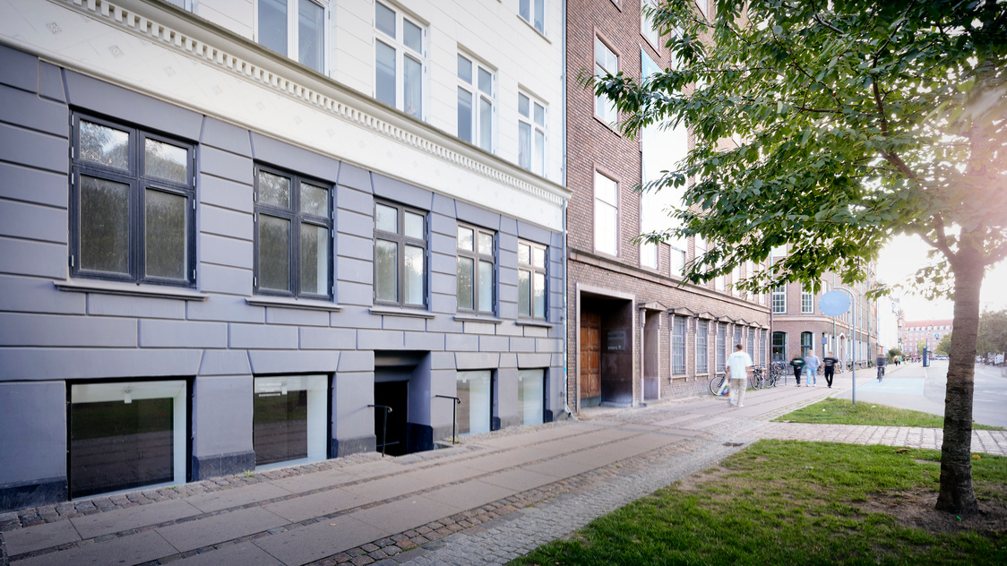Facade på Nørre Voldgade 42, parterre, 1358 København K | Billede til print