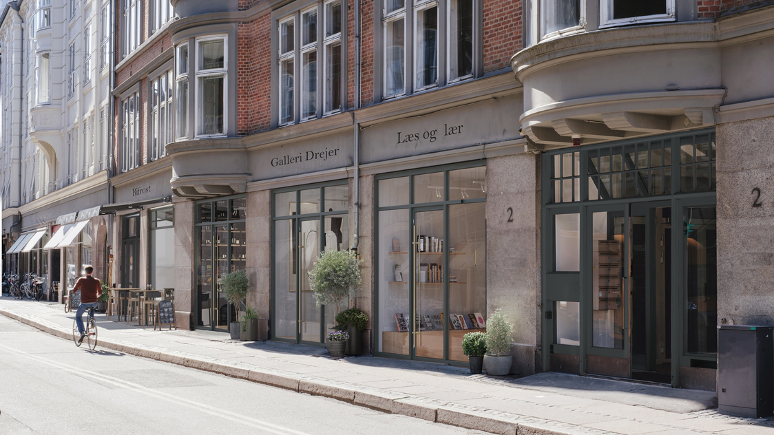Facade på Farvergade 4B, st., 1463 København K | Billede til print