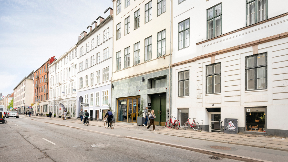 Facade til St. Kongensgade 59E, kld. K1, 1264 København K | Billede til print