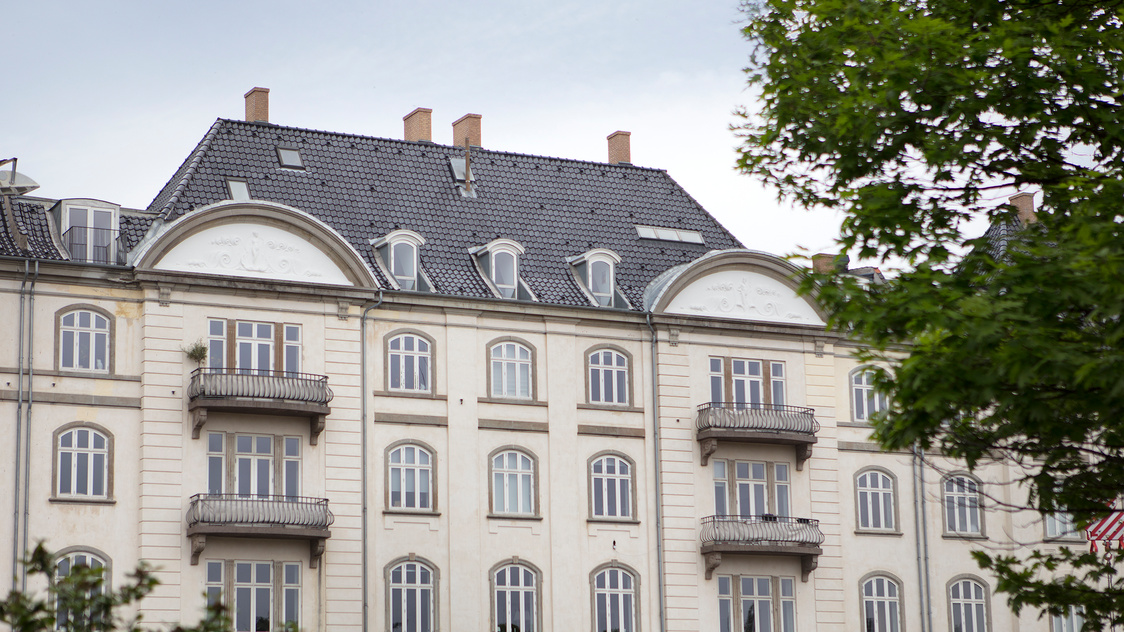 Facade - Oslo Plads 14, 3. th. | Billede til print