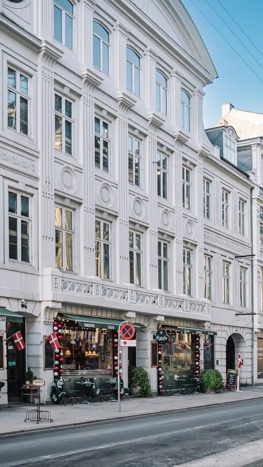 Facade på Jeudans kontorfællesskab på Bredgade 45