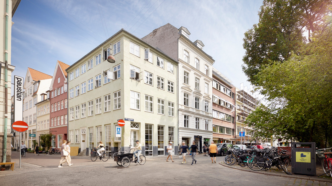 Facade - Niels Hemmingsens Gade 20B, baghus, 3. sal | Billede til print