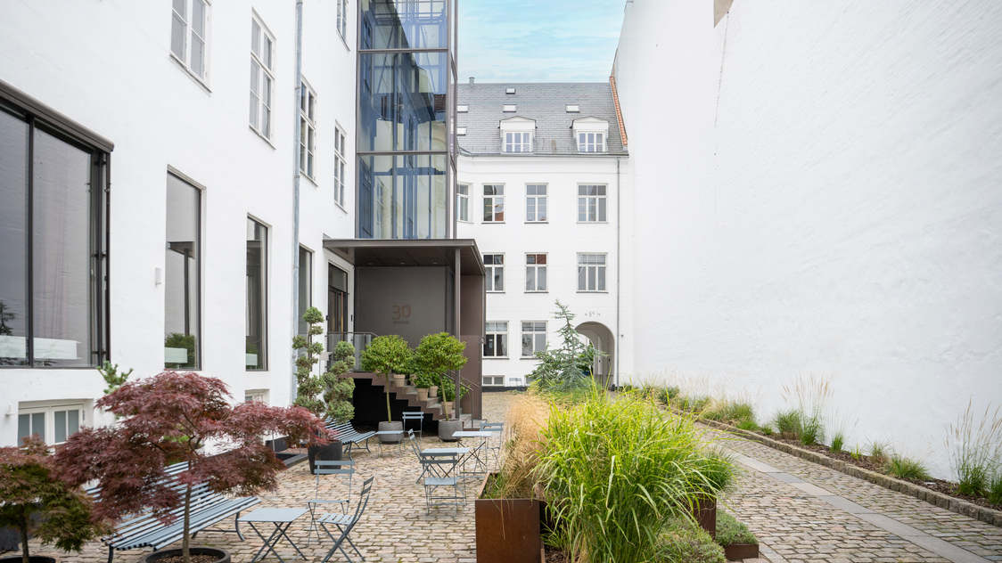 Facaden til kontoret på Bredgade 30, 1260 København K | Billede til print