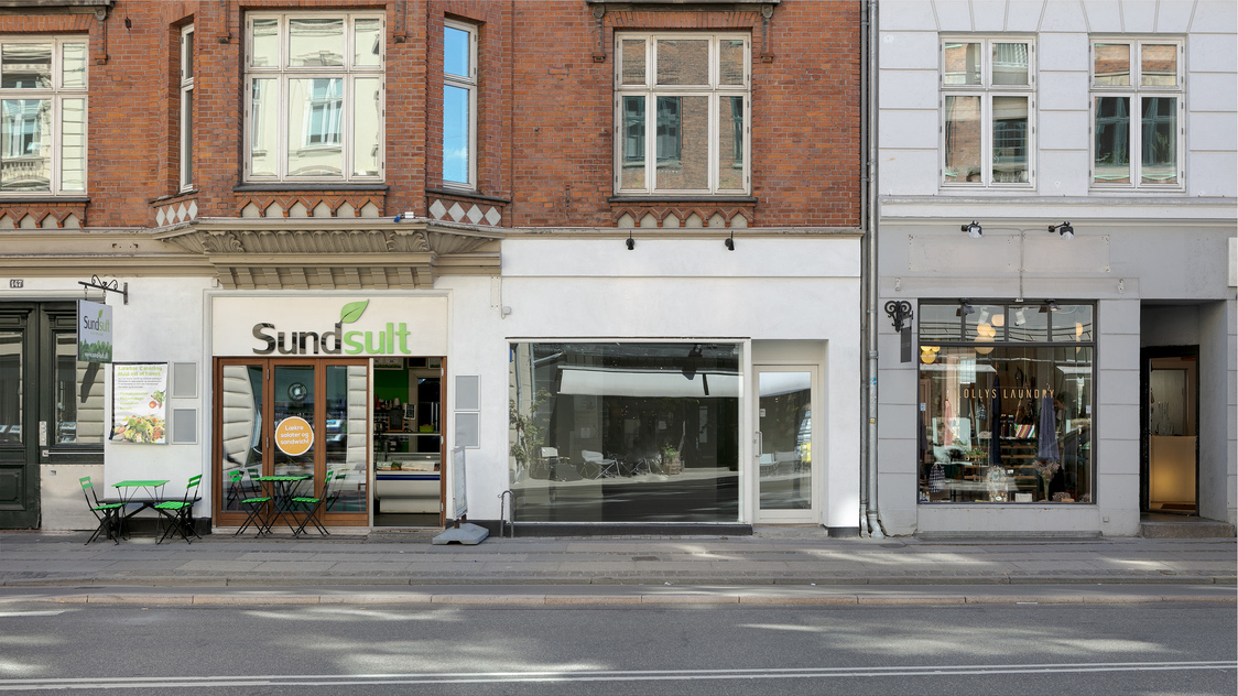 Facade - Gammel Kongevej 147, st. th., butik 2 | Billede til print