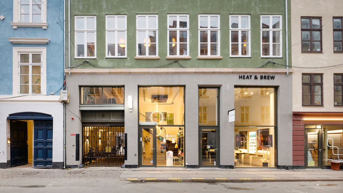 Facade til kontor på Kronprinsensgade 6B, 1. sal, 1114 København K | Billede til print