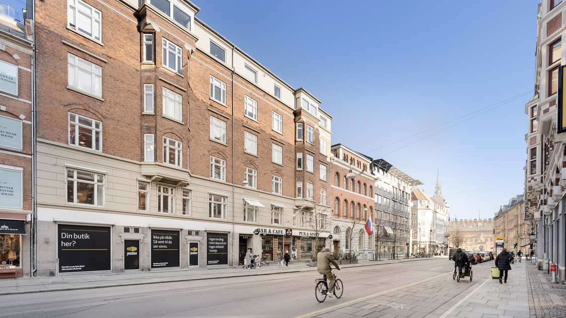 Facade til bolig på Vester Voldgade 7, 3. tv., 1552 København V | Billede til print