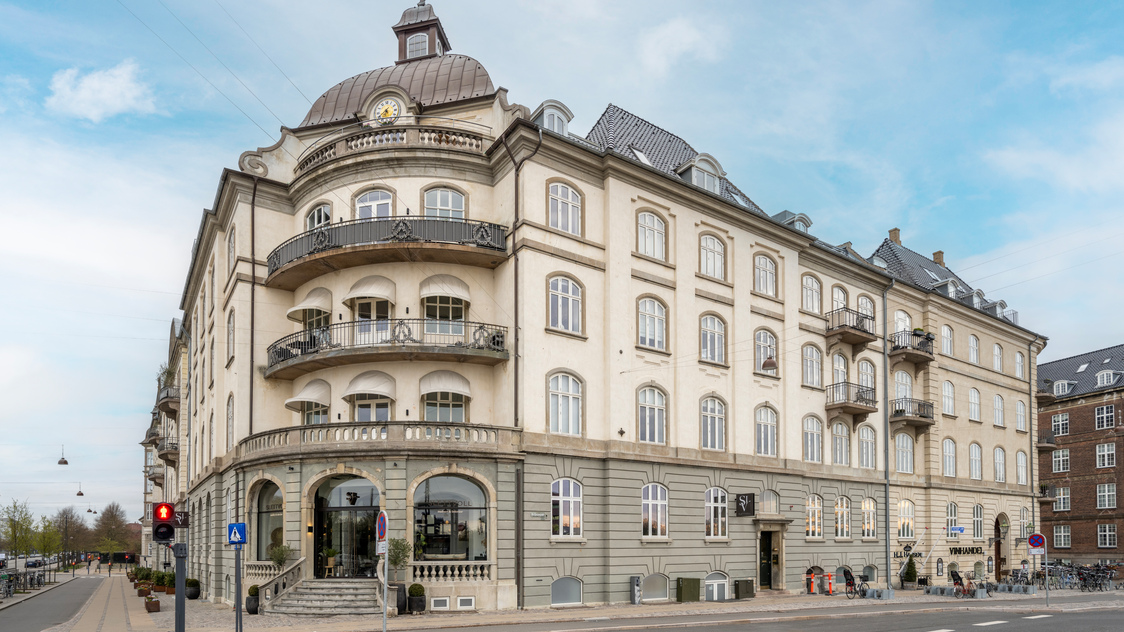 Facade til bolig på Østbanegade 1, 1. sal, 2100 København Ø | Billede til print