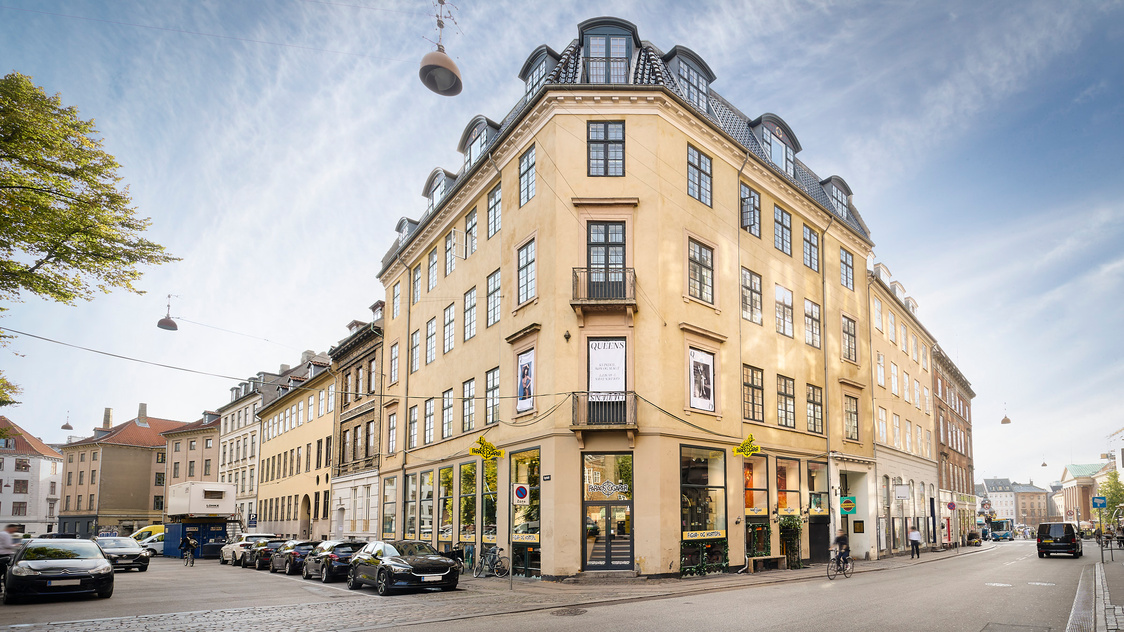 Facade til kontoret på Nørregade 6, 1. sal, 1165 | Billede til print