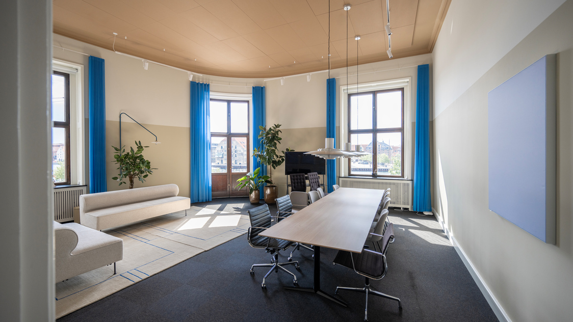 Mødelokale til kontor på Havnegade 27, 1. sal, 1058 København K | Billede til print