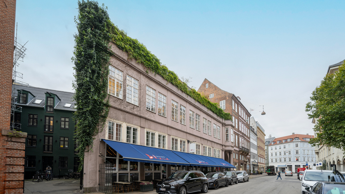 Facade til kontor på Esplanaden 8C, 1. th., 1263 København K | Billede til print