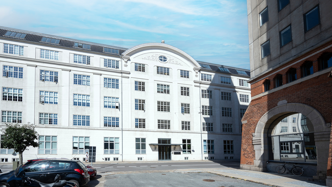 Facade - Dampfærgevej 21, st. tv. | Billede til print