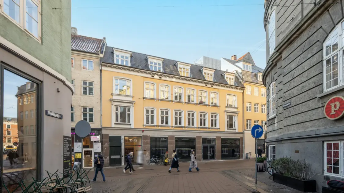 butikken til udlejning i københavn k i  Fiolstræde 31-33, st. & kld. | Billede til print