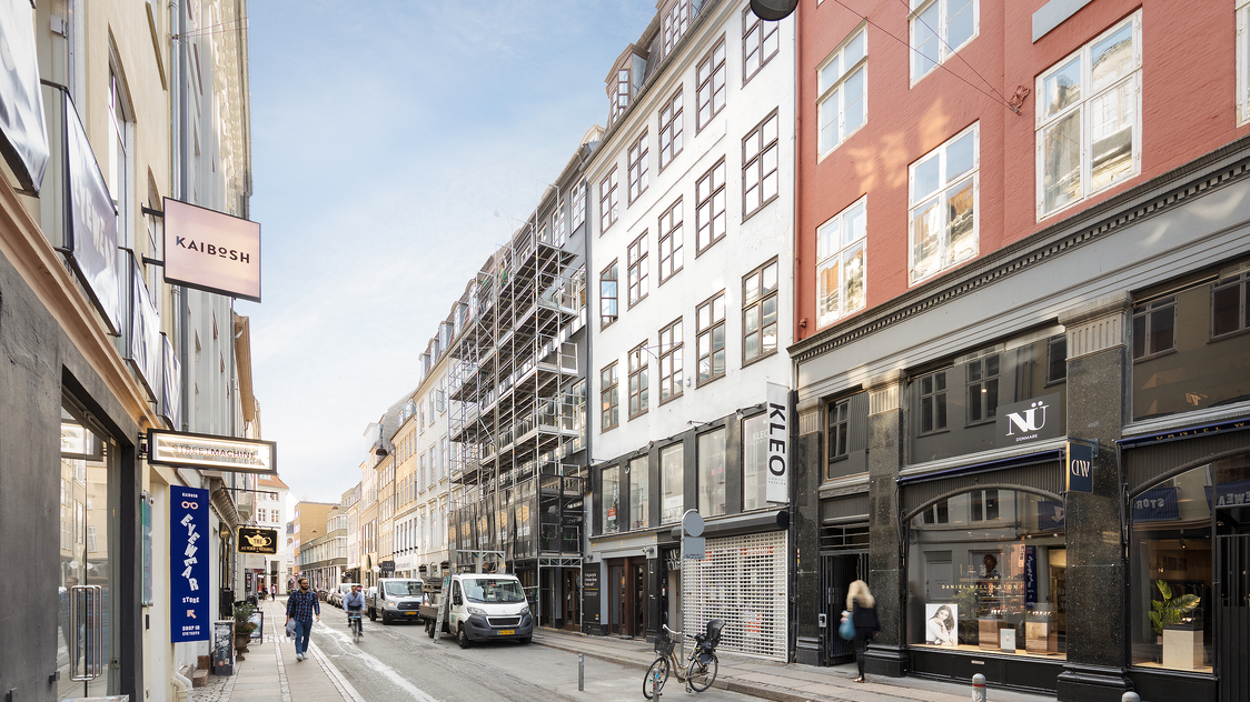 Facade - Kronprinsensgade 6A, 1. sal | Billede til print