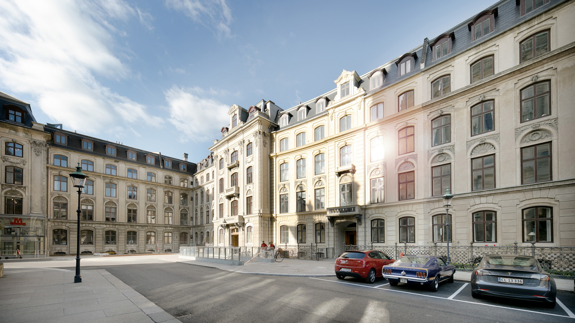 Facade - Frederiksgade 7, 2. sal | Billede til print