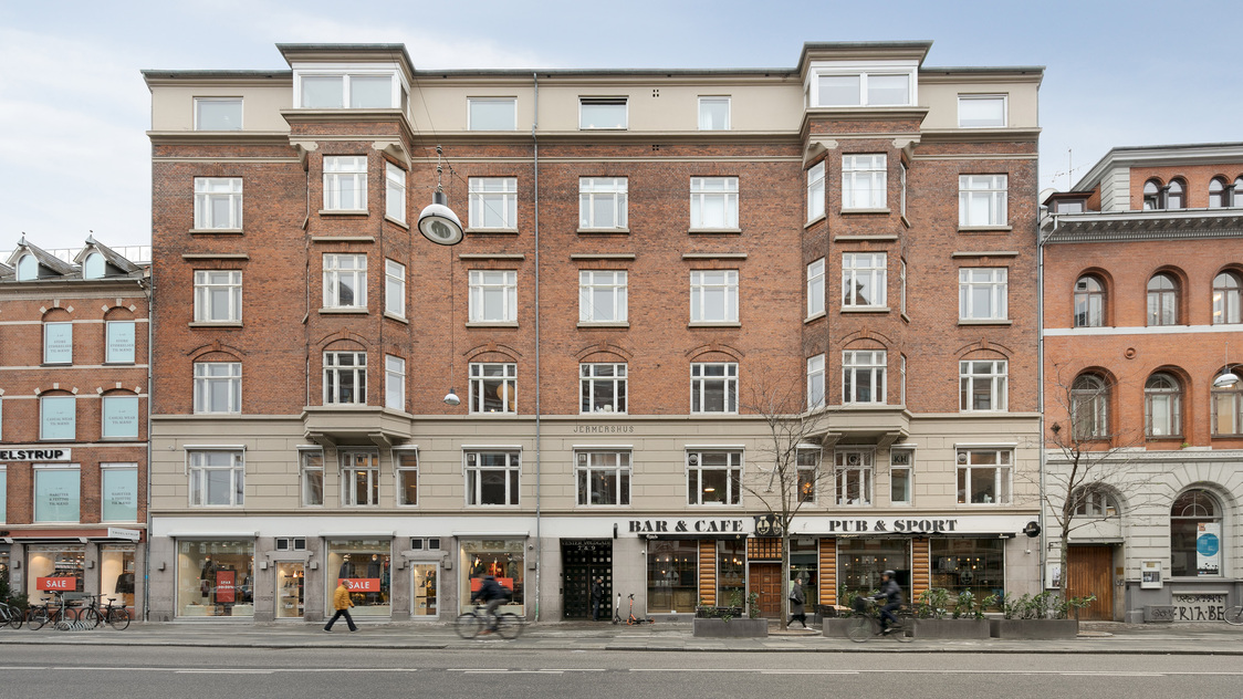 Facade - Vester Voldgade 7, 3. tv. | Billede til print