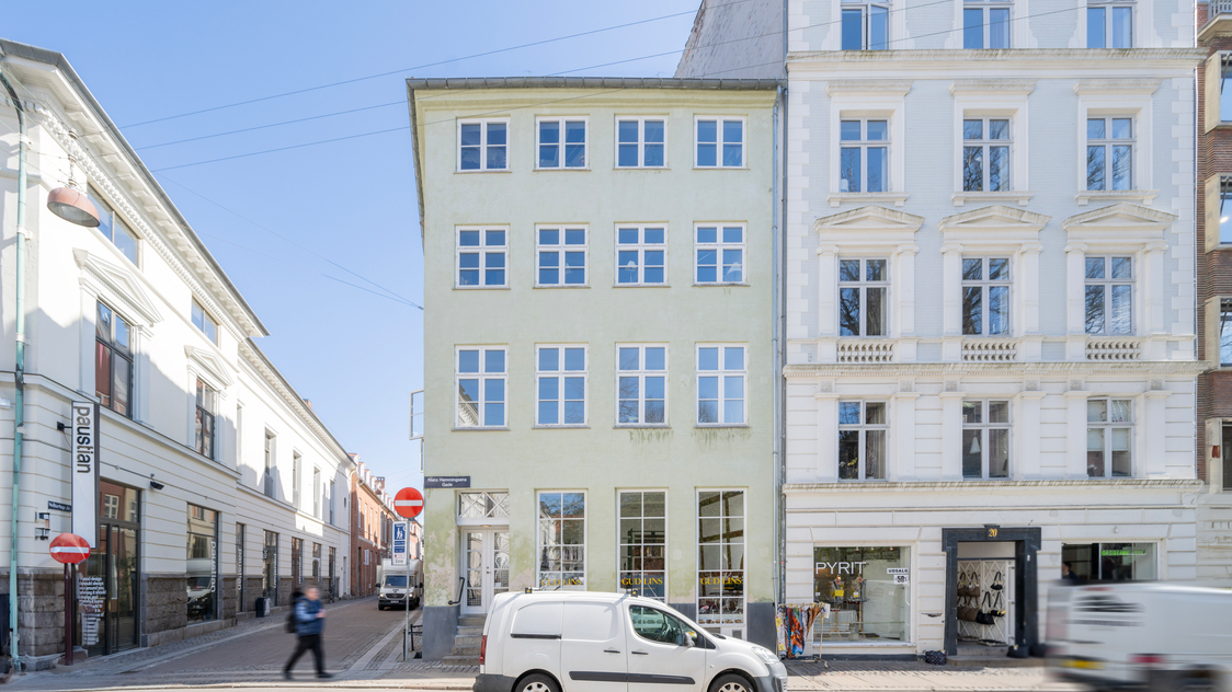 Facaden tilhørende Valkendorfsgade 19, st., 1151 København K | Billede til print