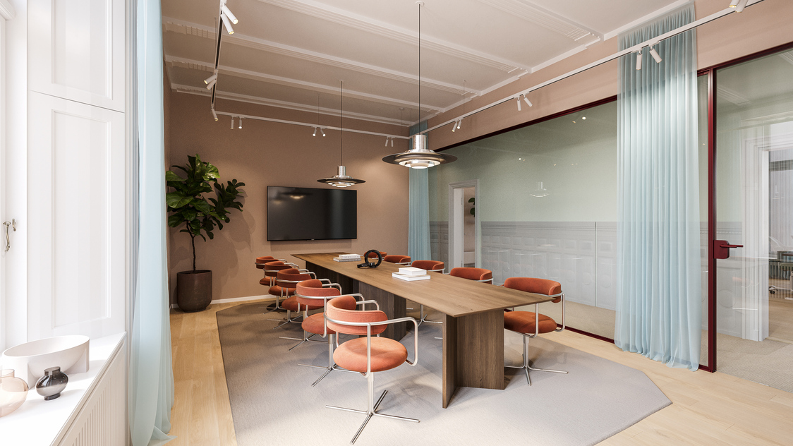 Kontorområde til Gammel Kongevej 1, 1610 København V | Billede til print