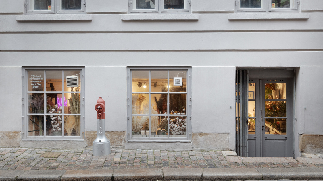 Butiks vindue på Snaregade 12, parterre, 1205 København K | Billede til print